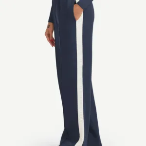 Regular Fit Striped Track Pant