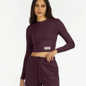 Long Sleeve Crop Top