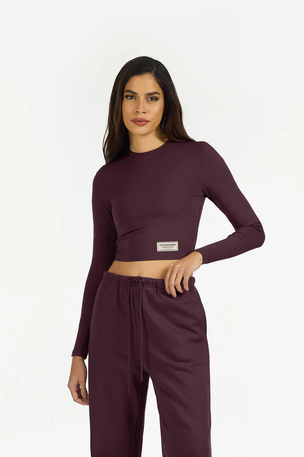 Long Sleeve Crop Top